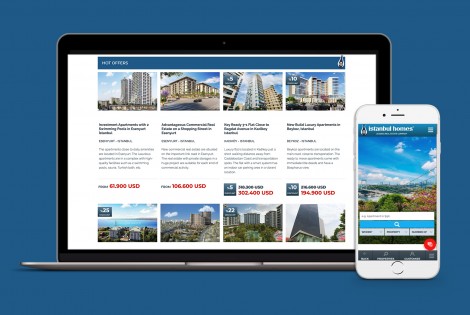 Istanbul Homes Web Sitesi