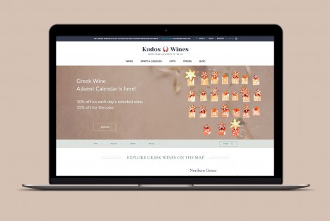 Kudos Wines Web Sitesi