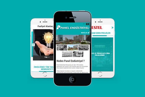 Panel Endüstriyel Web Sitesi