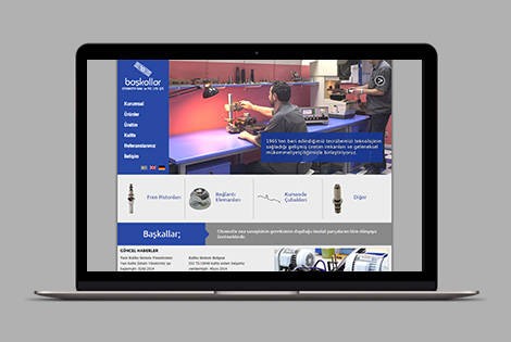 Baskallar Otomotiv San. ve Tic. Ltd. Şti. Web Sitesi