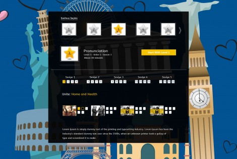 Royal British House: Online Dinleme, Konuşma, Telaffuz Kontrol Sistemi